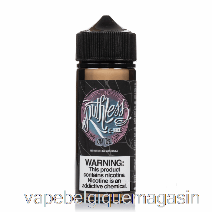 Jus De Vape Luxuriant Sur Glace - Vapeur Impitoyable - 120ml 0mg
